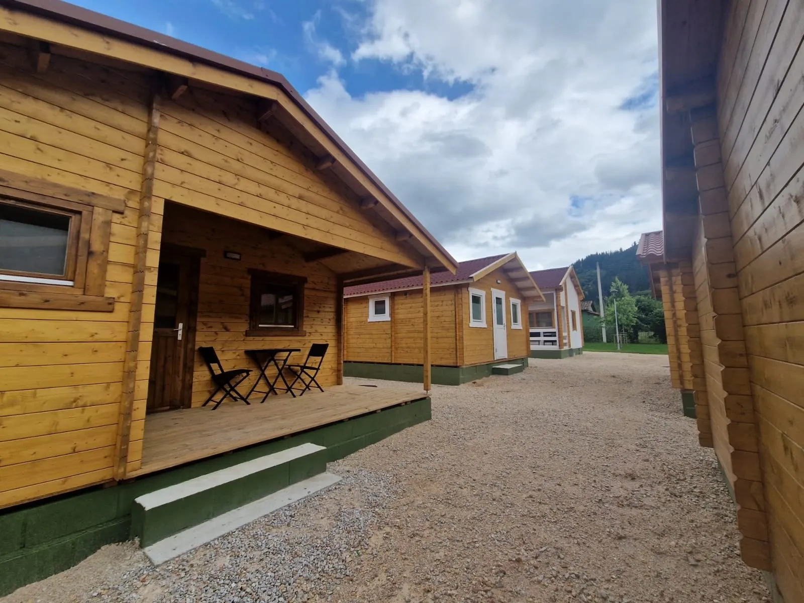 Bungalows de madera de Camping Vieda en Cabezón de Liébana