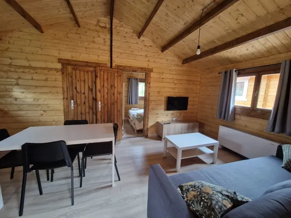 Salón comedor del bungalow